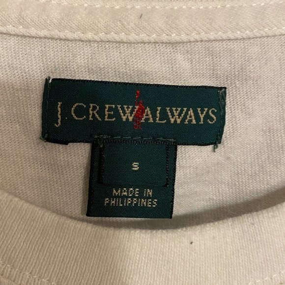 J. Crew Always, Men's t-shirt SS, size S, Yellow, blue, white and red - Picture 2 of 4